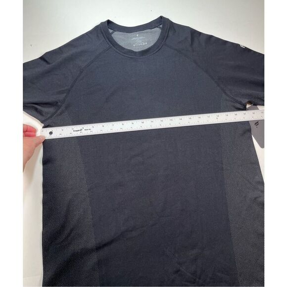 NEW Fabletics The Training Day Long Sleeve Tee Black Men's Size Extra Large XL - Picture 9 of 10